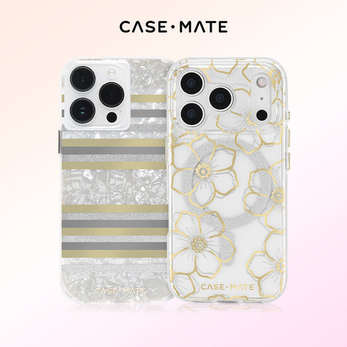 CaseMate花卉宝石磁吸手机壳