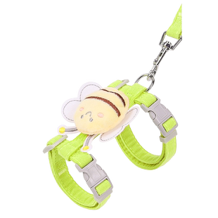 小蜜蜂猫咪牵引绳防挣脱外出专用工字型背心式小奶猫绳子溜猫神器