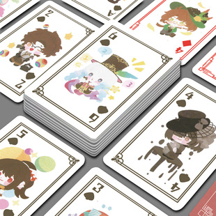 重返未来1999 同人原创兔毛手袋维尔汀斯奈德扑克牌卡牌 游戏周边