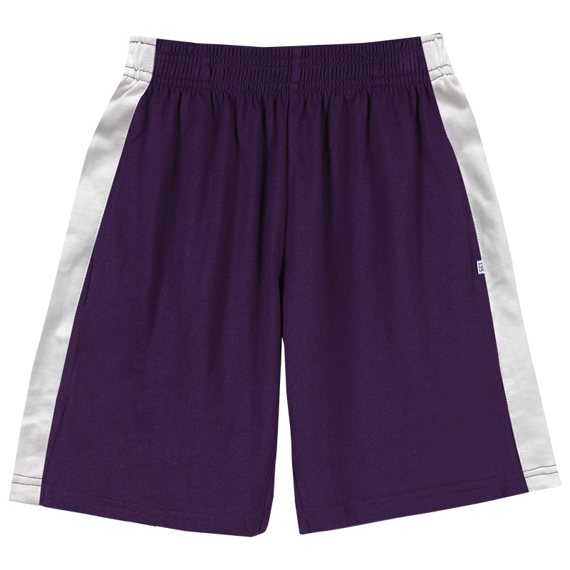 儿童裤子短裤短裙休闲裤斗门区小学生校服裤夏款运动服紫色夏季