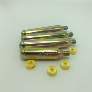 充气救生衣气瓶CO2气瓶33g 24g 水敏元件药片充气救生衣配件装置