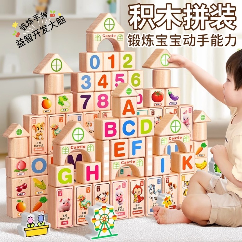 益智拼积积木儿童玩具图片