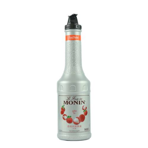 MONIN Lychee 莫林荔枝风味果泥 荔枝风味果酱 1000ml