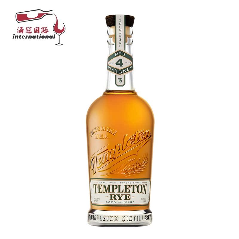 坦普顿四年陈酿黑麦威士忌