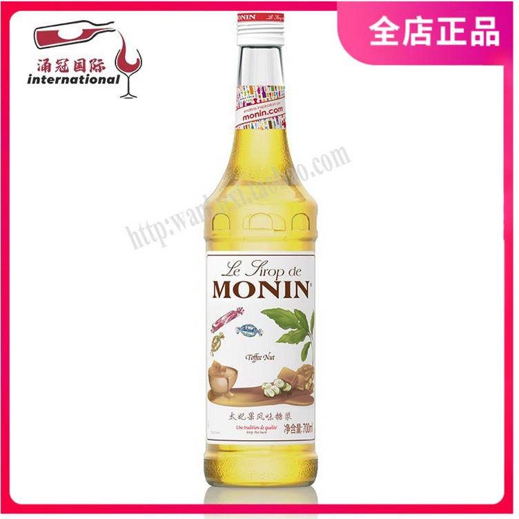 莫林MONIN Toffee太妃风味糖浆果露 调咖啡烘培700ML 咖啡/麦片/冲饮 糖浆 原图主图