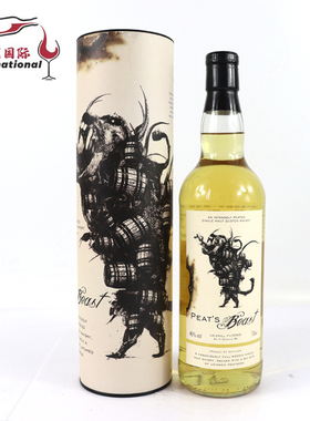 泥煤怪兽单一麦芽威士忌 布鲁莱迪种泥煤味Peat‘s Beast进口洋酒