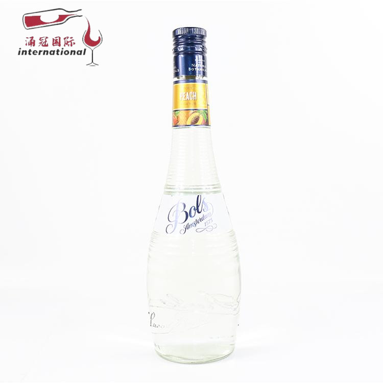 洋酒 波士蜜桃(桃子)(鲜桃)力娇酒 BOLS PEACH 原装进口正品
