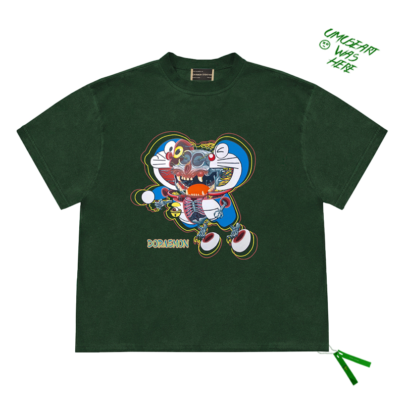 雾都记忆机器猫短袖T恤