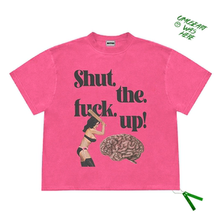 雾都记忆 复古设计感趣味街头oldschool 重磅短袖 T恤 美式