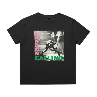 欧美高街潮牌朋克摇滚The Clash碰撞乐队短袖T恤男宽松oversize潮