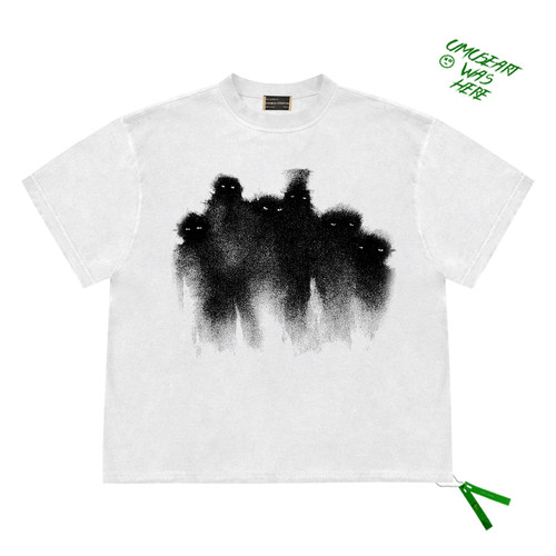 Design Code : Ghost设计代码：幽灵创意印花图案高级感短袖上衣