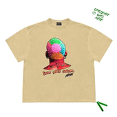 丹尼斯·罗德曼Dennis Rodman头像印花男女情侣慵懒风复古短袖 t恤