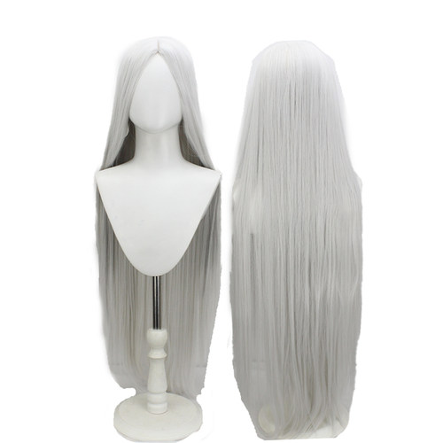 凡人修仙传银月银灰色中分长直发