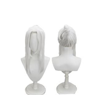 【烈火】 无畏契约 VALORANT cosplay假发 cos捷风Jett银灰色造型