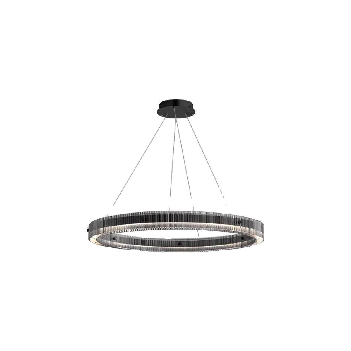 意式极简客厅吊灯现代设计师环形玻璃高端轻奢大气简约餐厅卧室灯,家装灯饰光源,智能吊灯,淘宝优惠券,粉丝福利购,淘宝优惠卷