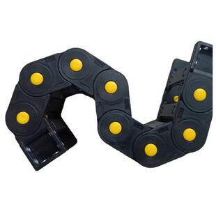 厂家供应塑料拖链小型尼龙拖链钢铝拖链可拆卸微型耐磨