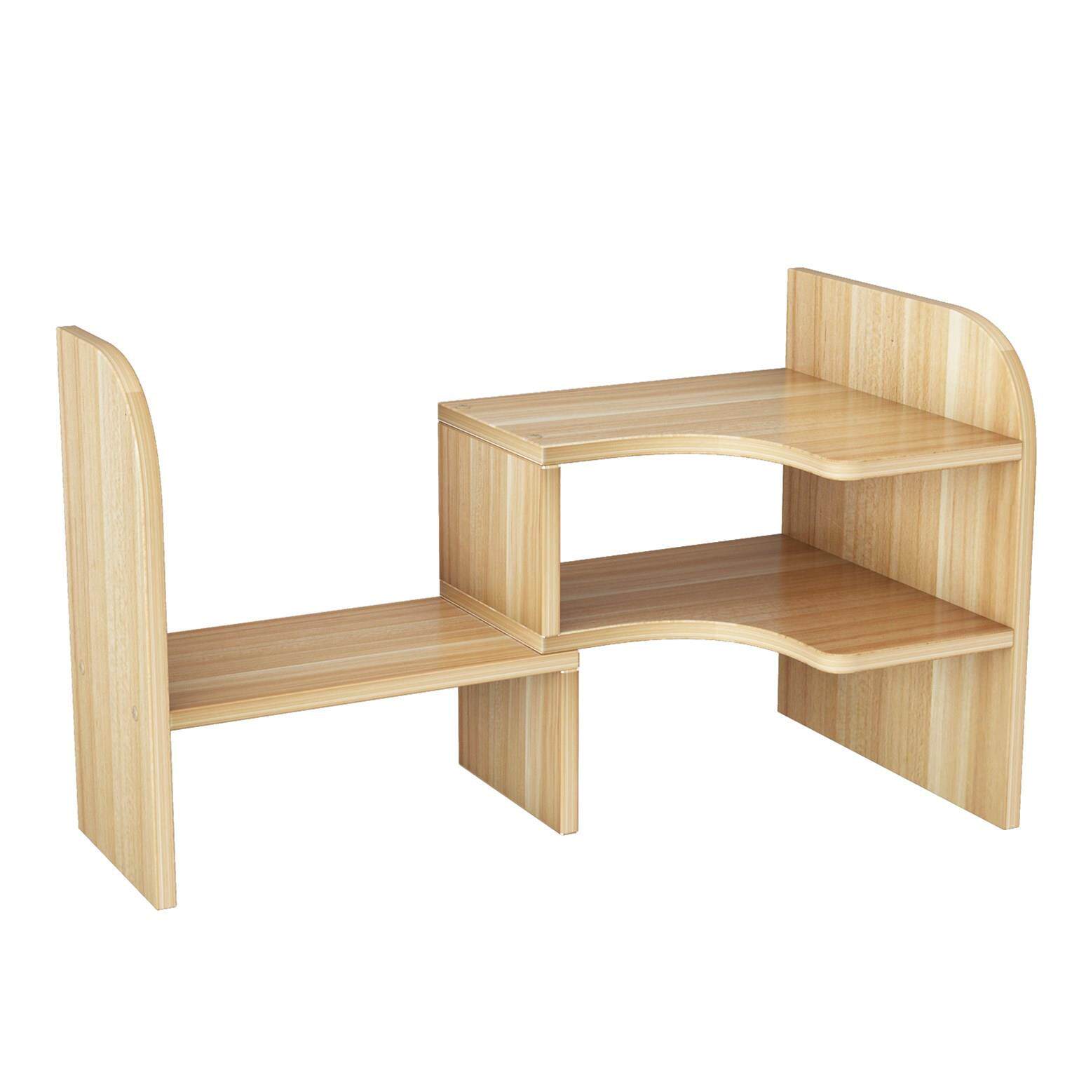 宿舍书架桌上学生桌面书桌收纳置物架木家用经济型组合小书架书柜