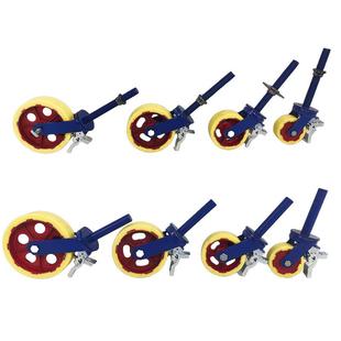 超重型脚手架铁芯尼龙脚轮工业超重型轮带刹车平板车推尼龙轮