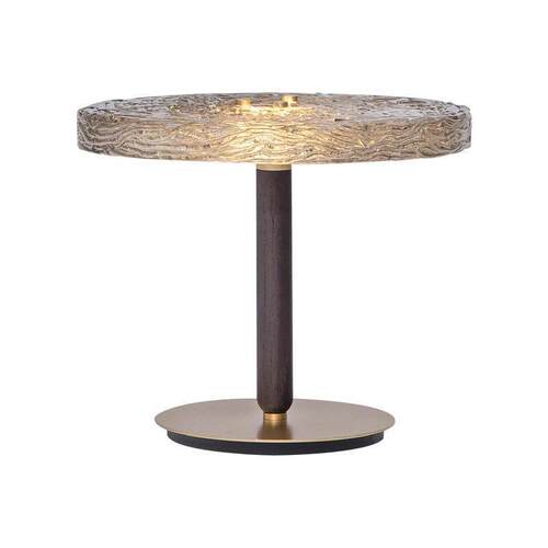 北欧网红艺术灯创意客厅金属水波纹灯饰沙发卧室书房床头台灯