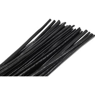 2500V黑色黄腊管玻璃纤维绝缘套管电线电工软管优质加厚阻燃