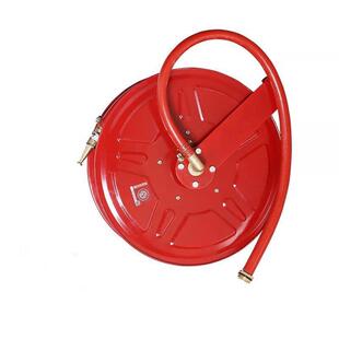 消防水带器材JPS0.8-19/25型高压水管水带器材自救式消防软管卷盘