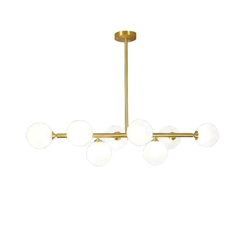 北欧餐厅吊灯轻奢饭厅灯具后现代简约网红泡泡长条吧台餐厅灯,家装灯饰光源,智能吊灯,淘宝优惠券,粉丝福利购,淘宝优惠卷