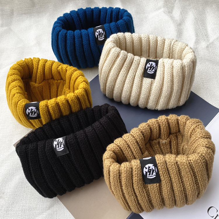 网红同款头箍韩版ins百搭潮贴布针织宽边护额防风发带女运动头套