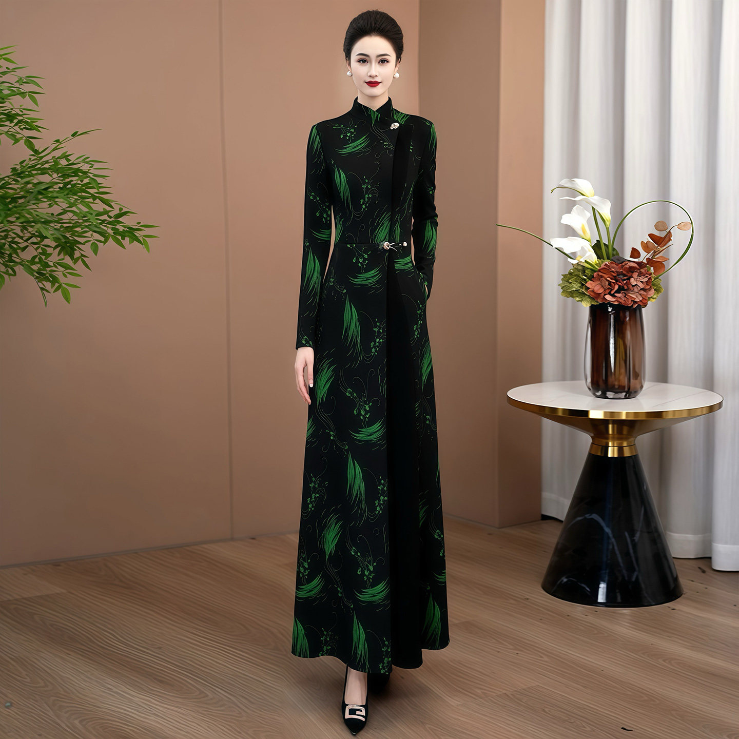 今年流行的新款裙子2026春季轻奢高级感气质显瘦巨好看连衣裙160