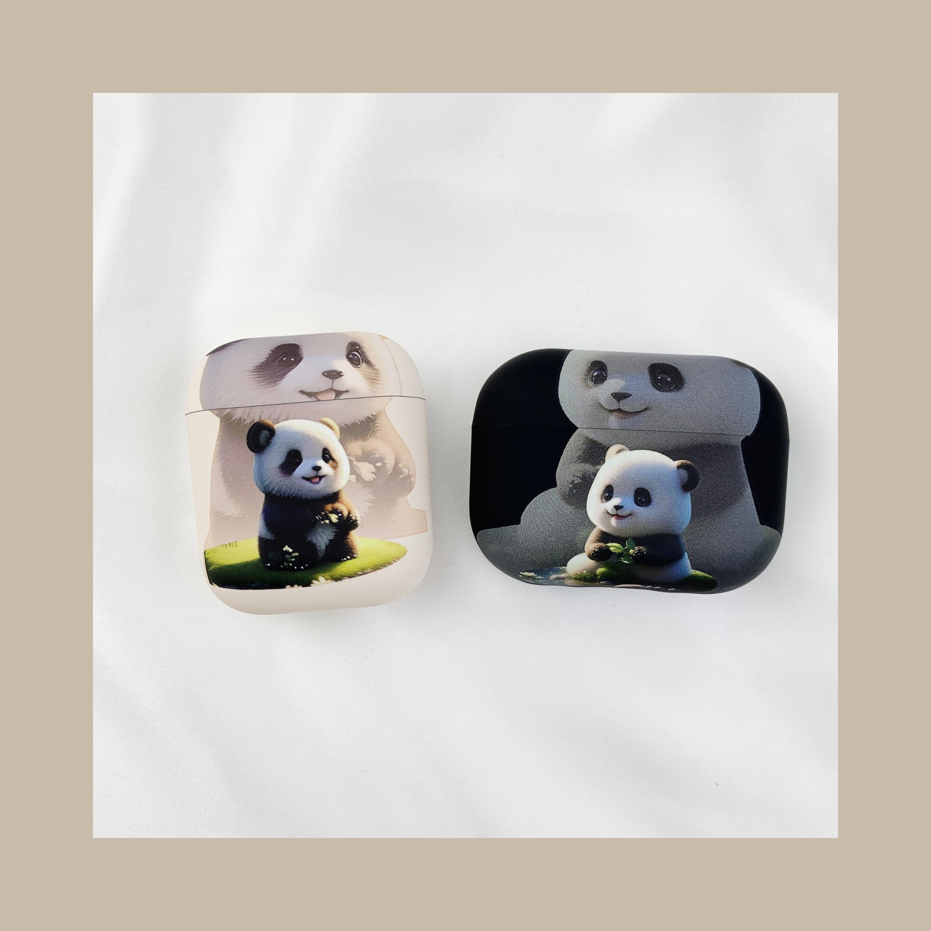 小熊猫适用苹果耳机保护套airpodspro2国风三代pro二代一airpod盒蓝牙1硅胶c口高级感ipod软壳可爱airpods3壳