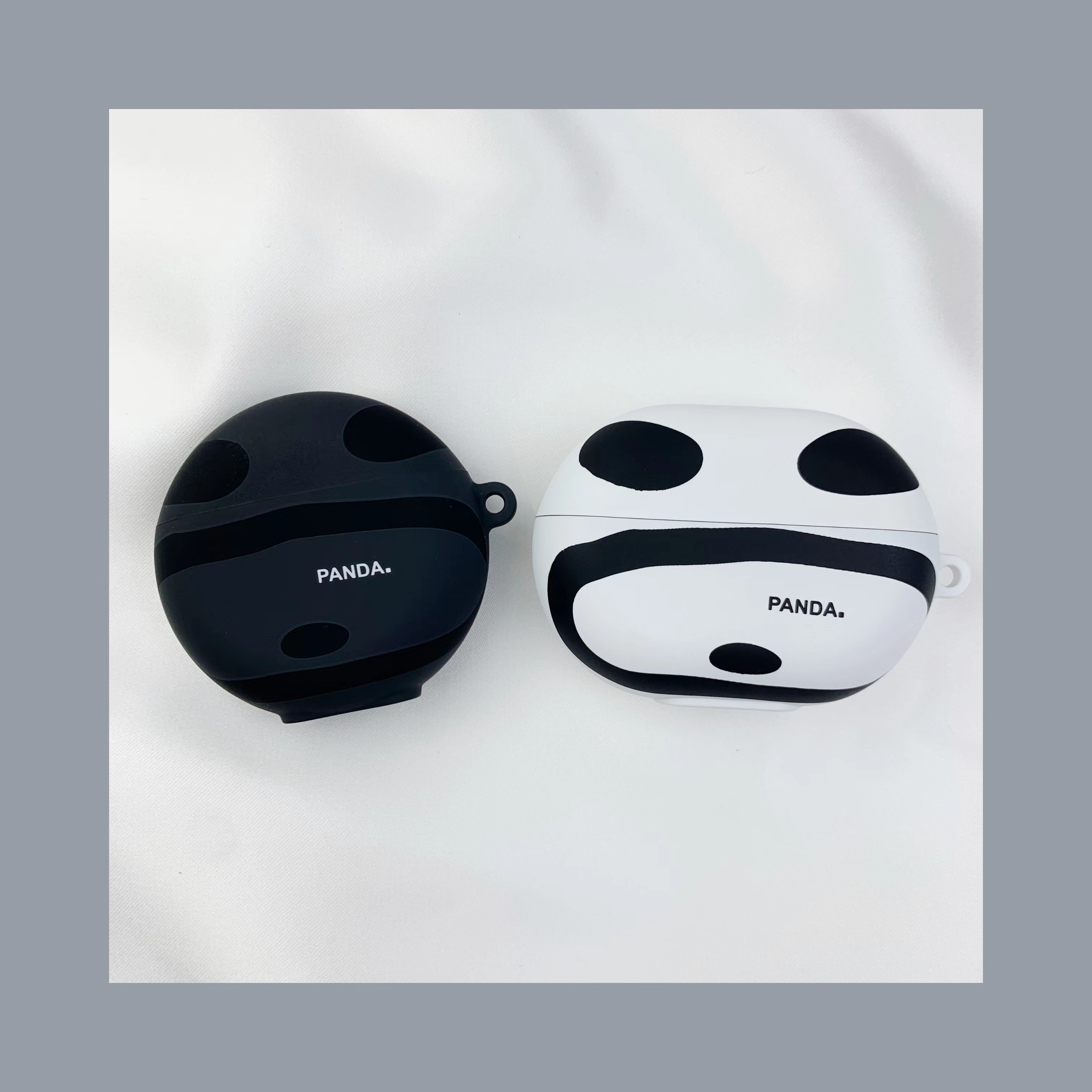 适用华为freebuds5保护套FreeBuds4e耳机保护壳5i硅胶新款se2小众pro蓝牙熊猫简约软壳4i女4潮freebudspro2壳