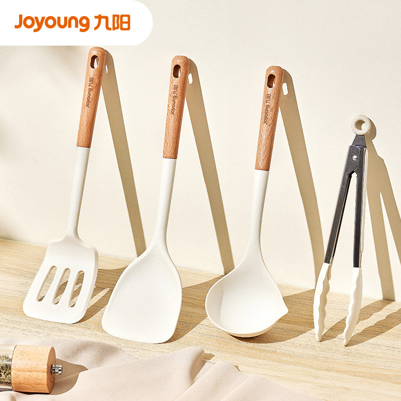 【顺手买一件专拍】九阳锅铲子硅胶铲家用炒菜不粘锅专用套装食品,厨房/烹饪用具,锅铲,淘宝优惠券,粉丝福利购,淘宝优惠卷