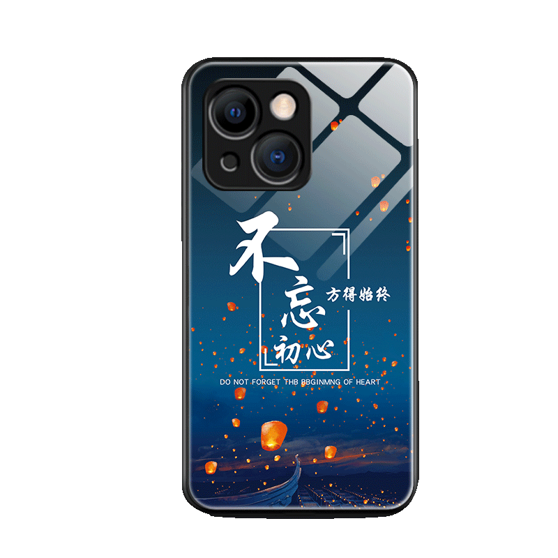 适用于苹果15手机壳iPhone13pro男12夜光玻璃IP17ProMax防摔14/16/18套XR全包xsmax硅胶plus个性新款江湖硬外