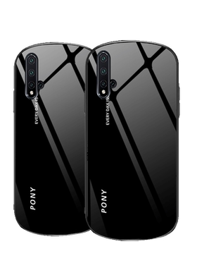 夜空极光适用于华为nova5手机壳nova5pro男款Nova3i椭圆nova4e钢化玻璃5z女新品5iPro防摔全包高级感硅胶外壳