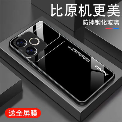适用华为荣耀X80i手机壳honorx80i新款钢化玻璃LNA一AN00潮牌男炫酷保护套全包高级感防摔硅胶边简约Lens外壳