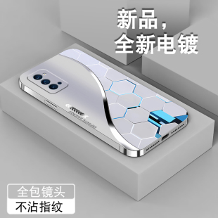 电镀银保护套por创意粒子全包防摔软硅胶外壳 气版 适用opporeno4手机壳新款 reno3pro潮男Reno4se高颜值Reno3元