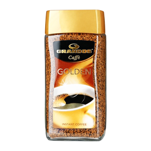 德国进口格兰特古德速溶黑咖啡粉金牌冻干无糖精纯黑冰美式100g正