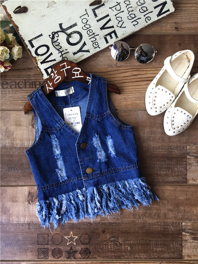 Gilet fille BABY en toile - Ref 2070932 Image 4