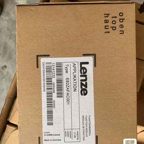 可维修德国进口伦茨变频器模块 E82ZAFAC010接口模块质议价