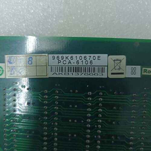 可维修PCA-6106工业主板，型号969K610670E，品议价