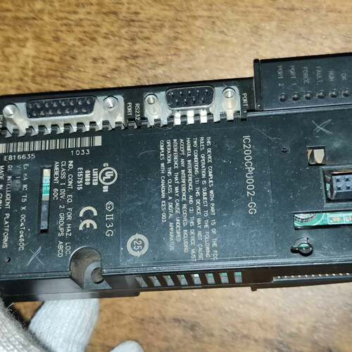 可维修IC200CPU002-GG，成色不错，功能完好。来自知名品议价
