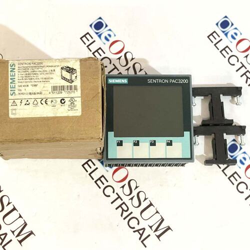 议价西门子 PAC3200 7KM2112-0BA00-3AA0 SENTRON 功率计 -可维修