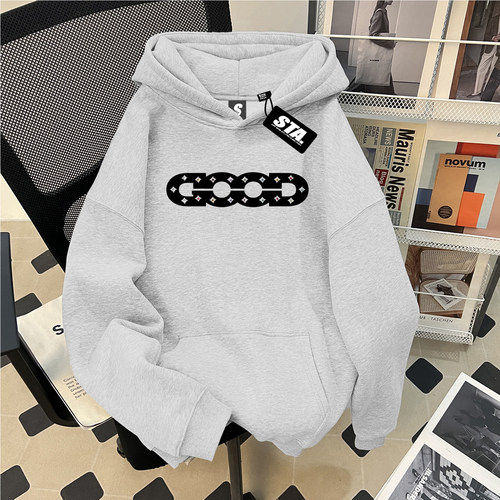 STA官网旗舰店正品联名GOOD连帽卫衣纯棉男女加厚外套帽衫国潮牌