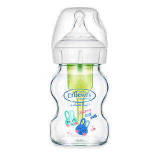 布朗博士防胀气2只装玻璃奶瓶新生婴幼儿150ml/270mlPPSU奶瓶组合