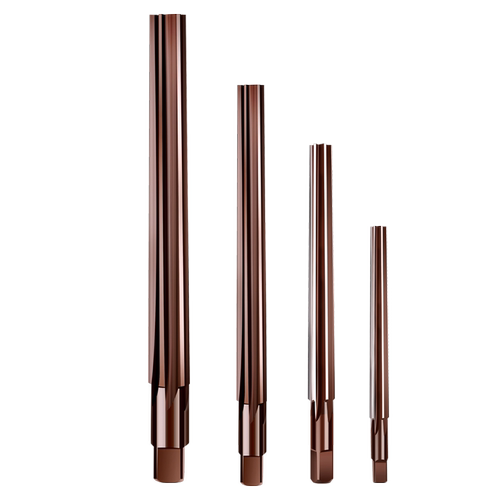 俊拓 1:50加长手用锥度销子铰刀高速钢1比50手用绞刀 4 6 8 10mm