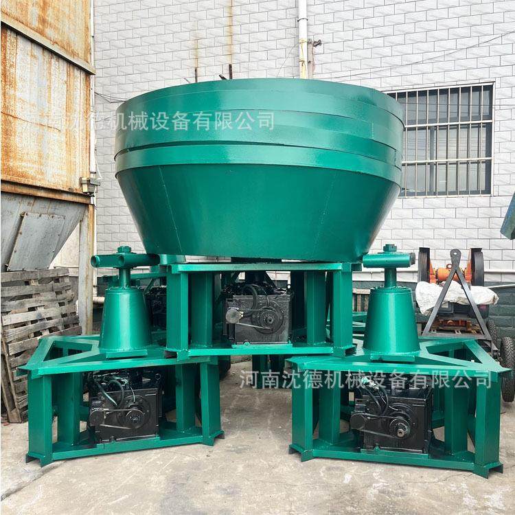 大型选矿湿碾机选金银矿碾磨机选矿厂水碾机研金设备生产厂家