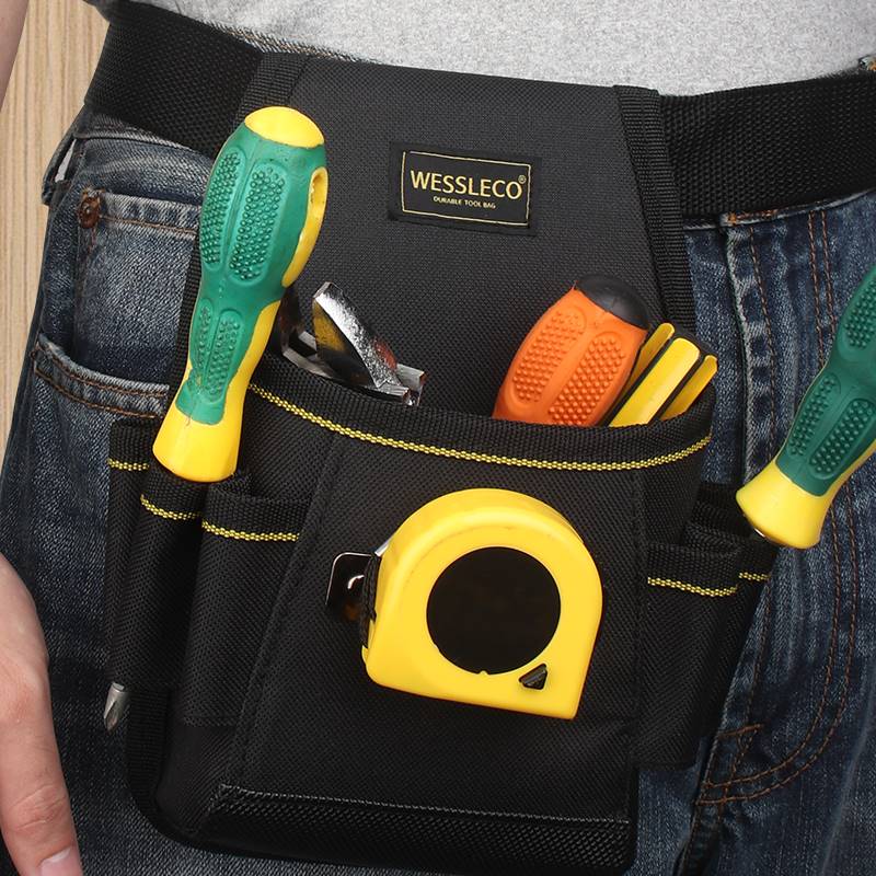 WESSLECO电工腰包多功能工具包木工钉子兜腰带工具袋电工包收纳
