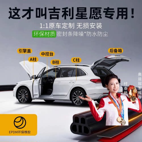 【星愿专用】强效隔音降噪密封条