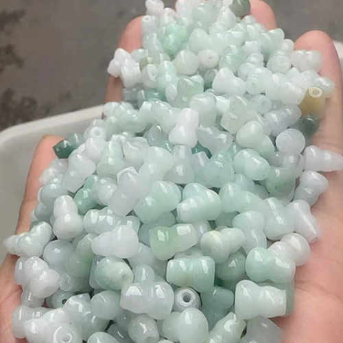 散珠天淼玉器葫芦翡翠玉缅甸玉
