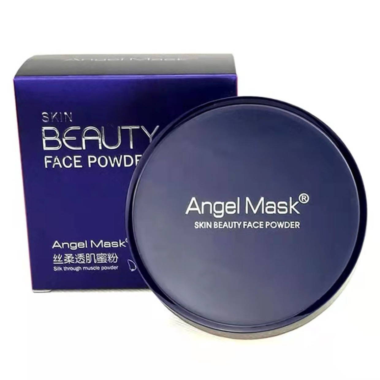 ANGELMASK天使面具丝柔透肌蜜粉定妆粉散粉控油定妆持久油皮大盒