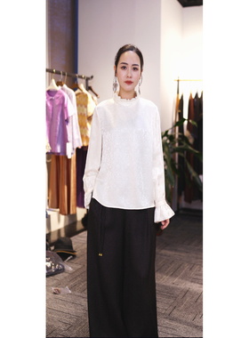 【穿搭师小鱼】重磅真丝上衣 25762